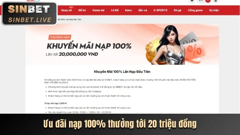 Ưu đãi nạp lại cho cá cược thể thao